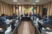 نشست مشترک دانشگاه علوم پزشکی، اداره کل دامپزشکی و محیط زیست استان