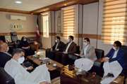 دیدار مدیرکل دامپزشکی استان با فرماندار شهرستان جدیدالتاسیس لاشار 