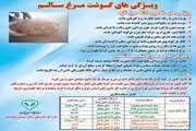 ویژگی‌های گوشت مرغ سالم