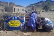 اردوی جهادی دامپزشکی در روستای کوه سفید گیشک و پتکوک وزهه شهرستان سراوان برگزار شد