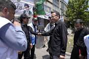 حضور حماسی سازمان دامپزشکی کشور در مراسم بدرقه رهبر شهید؛ موکب سازمان در خدمت عزاداران و تأکید بر وفاداری به آرمان‌ها