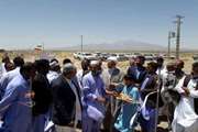 افتتاح  و بهره برداری یک واحد مرغداری گوشتی در شهرستان خاش