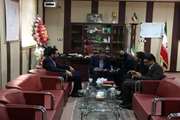 مدیرکل دامپزشکی سیستان و بلوچستان با فرماندار شهرستان هامون دیدار کرد