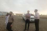بازدید دکتر نقیبی از قرنطینه‌های مرزی و دیدار با واردکنندگان دام در سفر به سراوان
