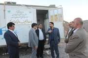 بازدید معاون توسعه مدیریت و منابع سازمان دامپزشکی از پست قرنطینه کوله سنگی