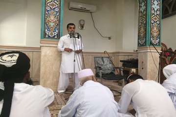 سخنرانی رئیس اداره دامپزشکی شهرستان کنارک در نماز جمعه  به مناسبت روز ملی دامپزشکی