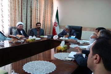 نشست مدیرکل دامپزشکی استان با فرماندار شهرستان سرباز