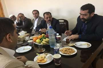 دیدار مدیرکل دامپزشکی استان با فرماندار کنارک