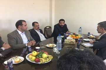 دیدار مدیرکل دامپزشکی استان با فرماندار کنارک