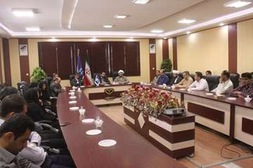 دیدار مدیرکل با کارکنان اداره کل به مناسبت عید سعید فطر