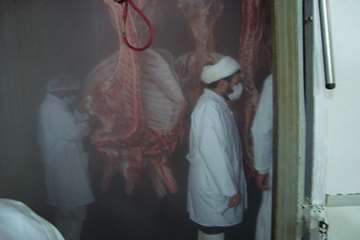 بازدید مسئول حوزه نمایندگی ولی فقیه در استان از کشتارگاه پیشین