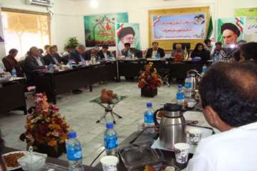 کارگروه آب، کشاورزی و منابع طبیعی استان در قصر قند