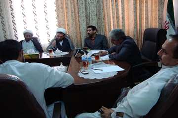 نشست مدیرکل دامپزشکی استان با فرماندار شهرستان سرباز