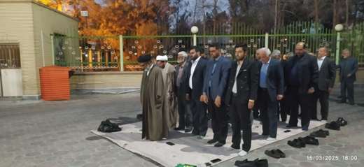 محفل صمیمی و ضیافت افطار جمعی از کارکنان اداره کل دامپزشکی استان